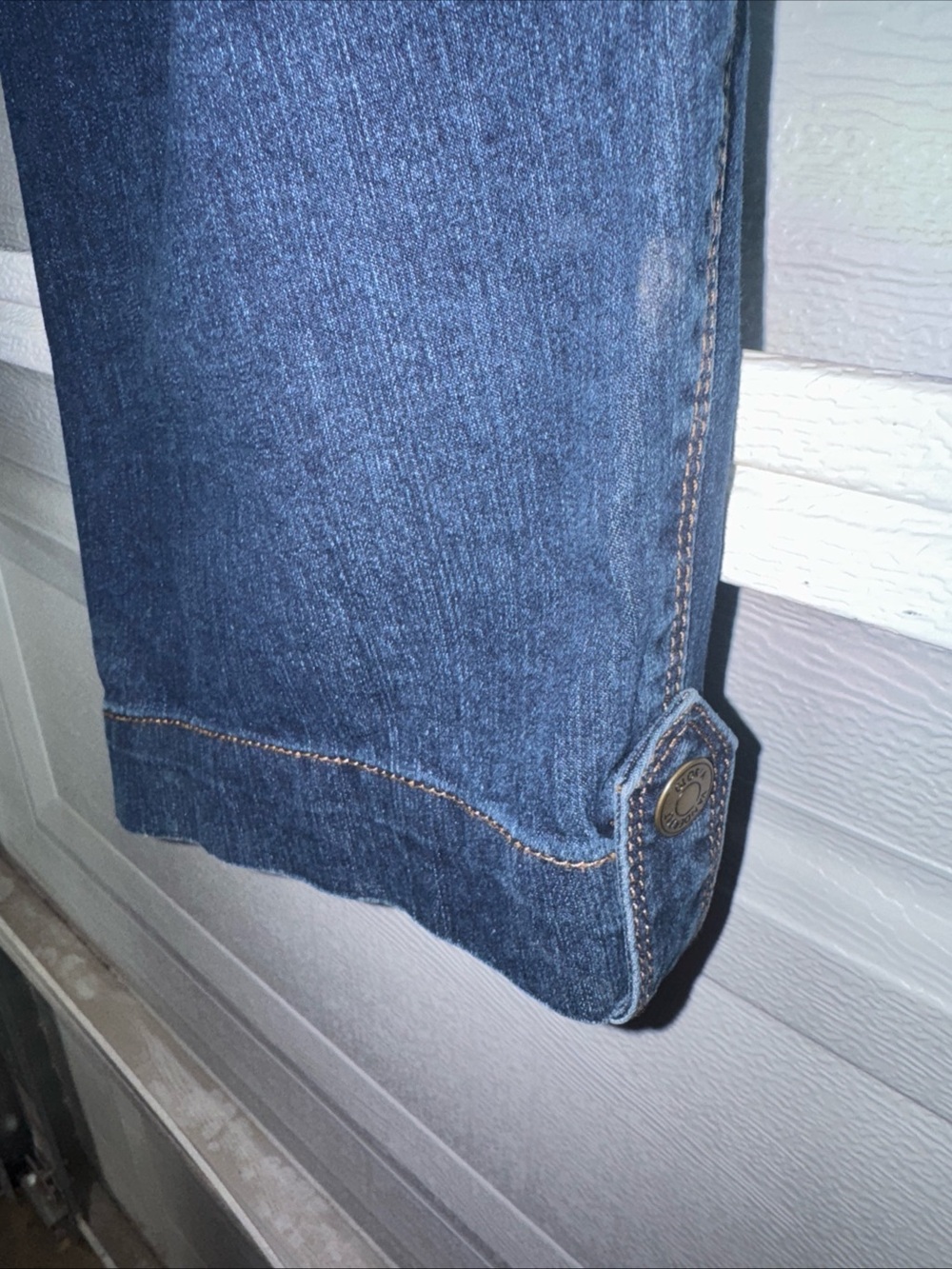 Gloria Vanderbilt Dark Blue Straight Leg Jeans